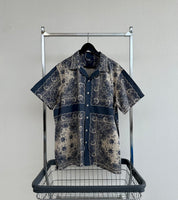 90s Polo RalphLauren VINTAGE CALDWELL Cross Paisley Shirt XL