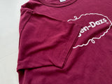 90s Vintage Haagen Dazs Logo T-shirt XL Burgundy