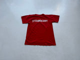 80s Haagen Dazs Logo Strawberry T-shirt L