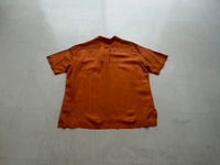 90s Polo RalphLauren CALDWELL Loop Shirt L HermesOrange