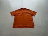 90s Polo RalphLauren CALDWELL Loop Shirt L HermesOrange