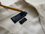 90s Polo RalphLauren Silk&Linen Loop Shirt L