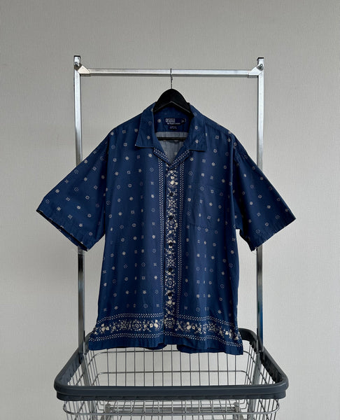 90s Polo RalphLauren Bandana Paisley Loop Shirt XL – NO BURCANCY