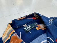 90s Polo RalphLauren Surfing Rayon Loop Shirt M