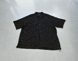 90s Polo RalphLauren PolkaDot Rayon CLAYTON Loop Shirt XXL