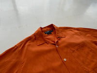 90s Polo RalphLauren S/S Loop Shirt S Hermes Orange