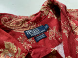 90s Vintage RalphLauren VINTAGE CAMP OpenCollar Shirt Paisley M