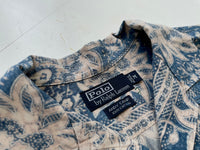 90s Vintage Polo RalphLauren ANDY CAMP “Striped Paisley” Shirt M