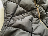 80s EddieBauer Fishing Puffer Vest XL HeatherGray