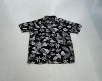 90s Polo RalphLauren Black Hawaiian Loop Shirt L