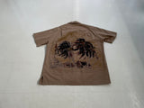 90s Polo RalphLauren VINTAGE CAMP PalmTree Loop Shirt L