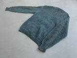 50s Vintage LORD JEFF Mohair Cardigan L LightBlue