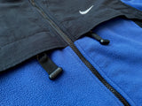 90s NIKe ACG Fleece Jacket L Blue&Black