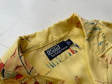 90s RalphLauren “yacht” Rayon Shirt
