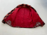 50s JACK FROST ShadowPlaid Wool Jacket Black&Red