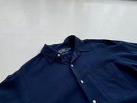 Vintage 90s Ralph Lauren MARLOWE L/S Shirt M Navy