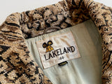 60s LAKE LAND Gobelin Tapestry Coat 44 Long