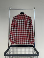 50s Vintage NASH’S ShadowPlaid Loop Shirt M Red