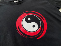 Vintage Yin-Yang T-shirt L Black