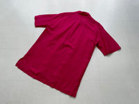 90s Vintage RalphLauren CALDWELL OpenCollar Shirt S NeonPink