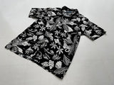 90s Vintage RalphLauren Rayon “Black Hawaiian” Shirt L Black