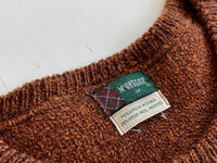 60s Vintage Mcgregor Mohair Sweater BrownGold M