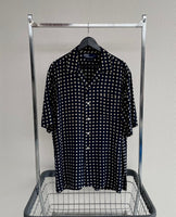 90s Vintage RalphLauren 100%Silk PolkaDot Shirt M