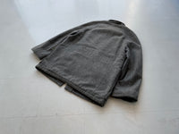 70s LAKELAND Riders Wool Coat 42 LightGray