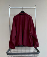 90s ATHLETIC Works Coach Jacket 3XL Burgundy