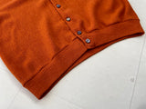 60s ArnoldPalmer Alpaca Cardigan L Orange