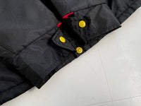 70s Vintage Coach Jacket Black&Yellow 38