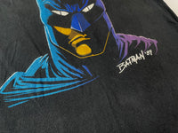 80s vintage BATMAN “COMIC” Tshirt L