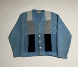 50s vintage CAMPUS Mohair cardigan Light Blue