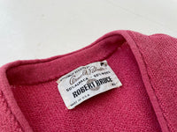 60s Vintage ArnoldPalmer Alpaca Cardigan XL Pink