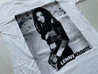 90s Vintage Deadstock LennyKravitz T-shirt XL White
