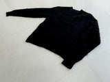 50s Vintage LORDJEFF BAGGYSHAG Mohair Cardigan M Black