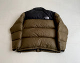 90s Vintage NORTH FACE Nuptse Jacket Tumbleweed XL