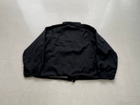 90s Vintage AUBURN Coach Jacket XL Black