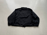 90s Vintage AUBURN Coach Jacket XL Black