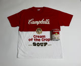 80s Campbell soup Tshirt with piggybank XXL deadstock