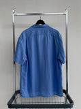 Vintage Polo RalphLauren OpenCollarShirt XXL Blue