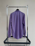 90s Vintage Polo RalphLauren Silk&Cotton Shirt M Lavender