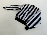 90s Vintage Stripe Reversible Varsity Jacket Deadstock