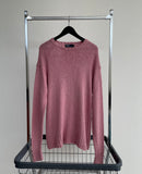 90s Polo RalphLauren Silk Knit Sweater L Pink