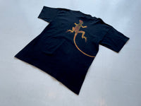 90s Vintage MARLBORO Lizard Pocket T-shirt XL Black