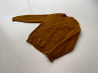 60s Vintage Sears Mohair Cardigan M Mustard