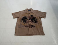 90s Polo RalphLauren VINTAGE CAMP PalmTree Loop Shirt L