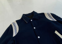 60s Vintage Varsity Jacket Navy