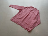 90s Vintage RalphLauren Silk&Linen L/S Shirt XL Pink