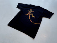 90s Vintage MARLBORO Lizard Pocket T-shirt XL Black